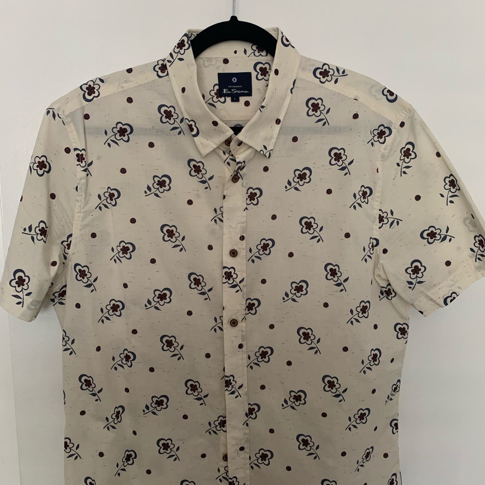 Ben Sherman floral shirt